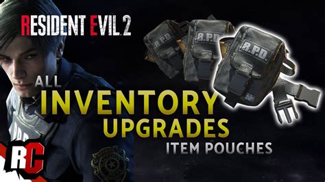 resident evil 2 inventory upgrade.